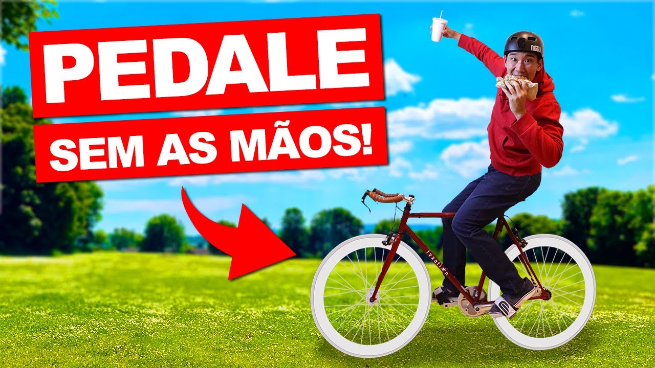 Como aprendi a ANDAR DE BIKE SEM AS M&Atilde;OS! [4 passos f&aacute;ceis]