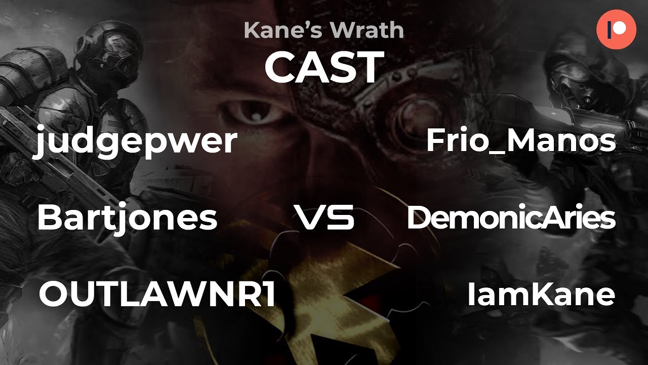 C&C3: Kane's Wrath 3v3 Cast | Повтор от Джека Джонса