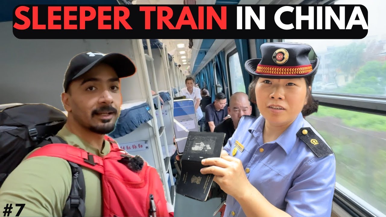 12 Hours On A Chinese Sleeper Train | Shenzhen To Changsha | Slow Speed Sleeper Train