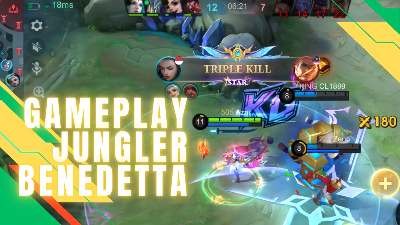 BENEDETTA HYPER GAMEPLAY | MOBILE LEGEND