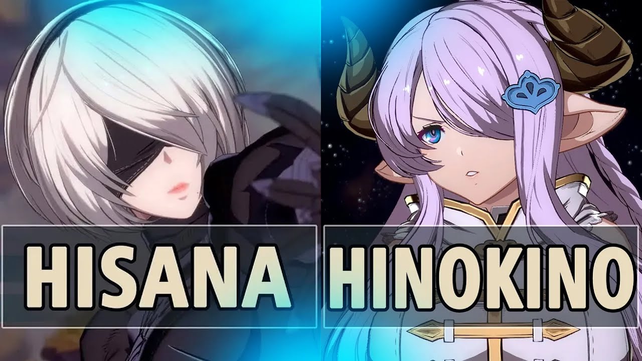 GBVSR:🔥Hisana (2B) Vs Hinokino (EX Narmaya)🔥| High Level Gameplay.