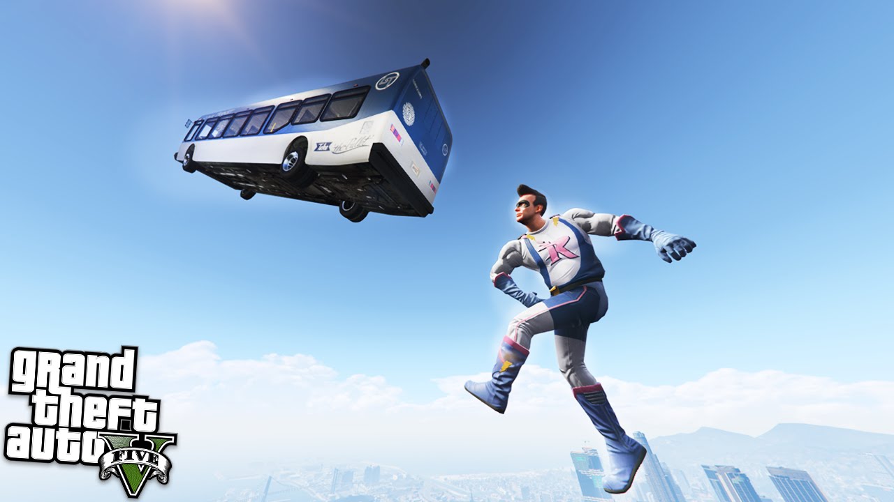 EPIC SUPER MAN POWERS! GTA 5 Mods