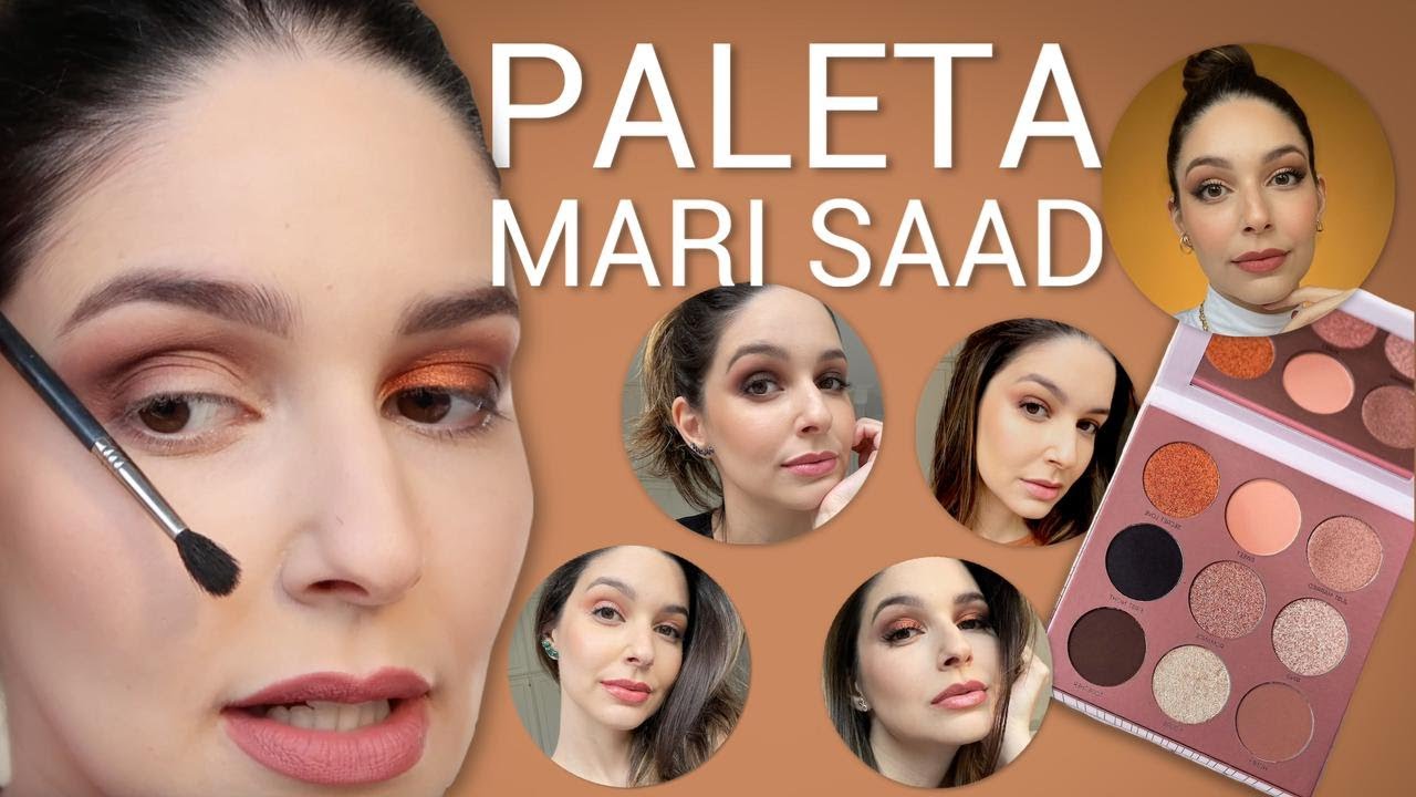 1 PALETA, 5 MAQUIAGENS | PALETA SPECIAL DAY MARI SAAD - Laura Kuczynski