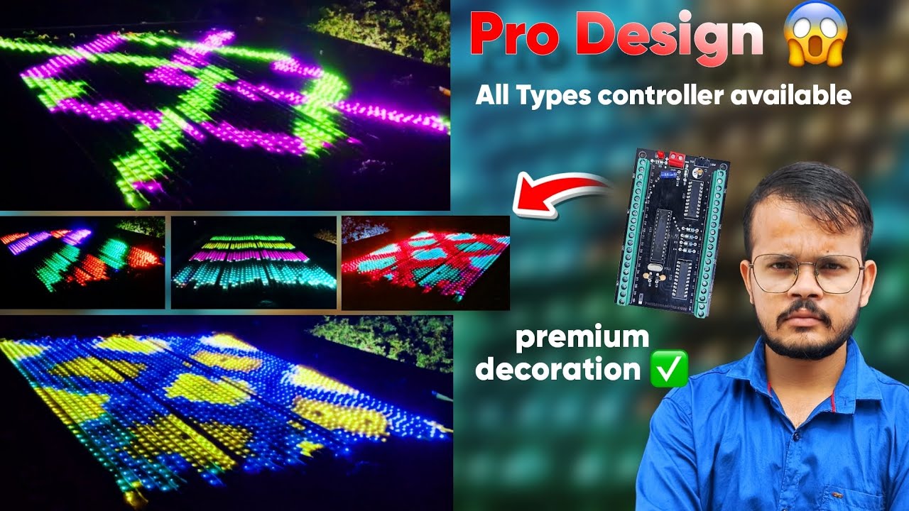 Pixel Led 40 Port V 1 Controller | Pixel Led Home Decoration Lights | Pixel Lights| Atul Light House