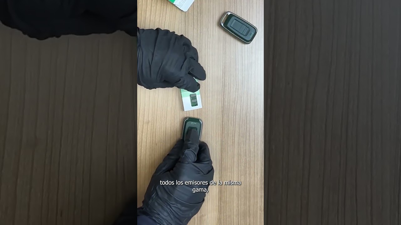 C&oacute;mo copiar un mando de garaje FORSA sin c&oacute;digo de instalador. Mando a mando sin tocar el receptor