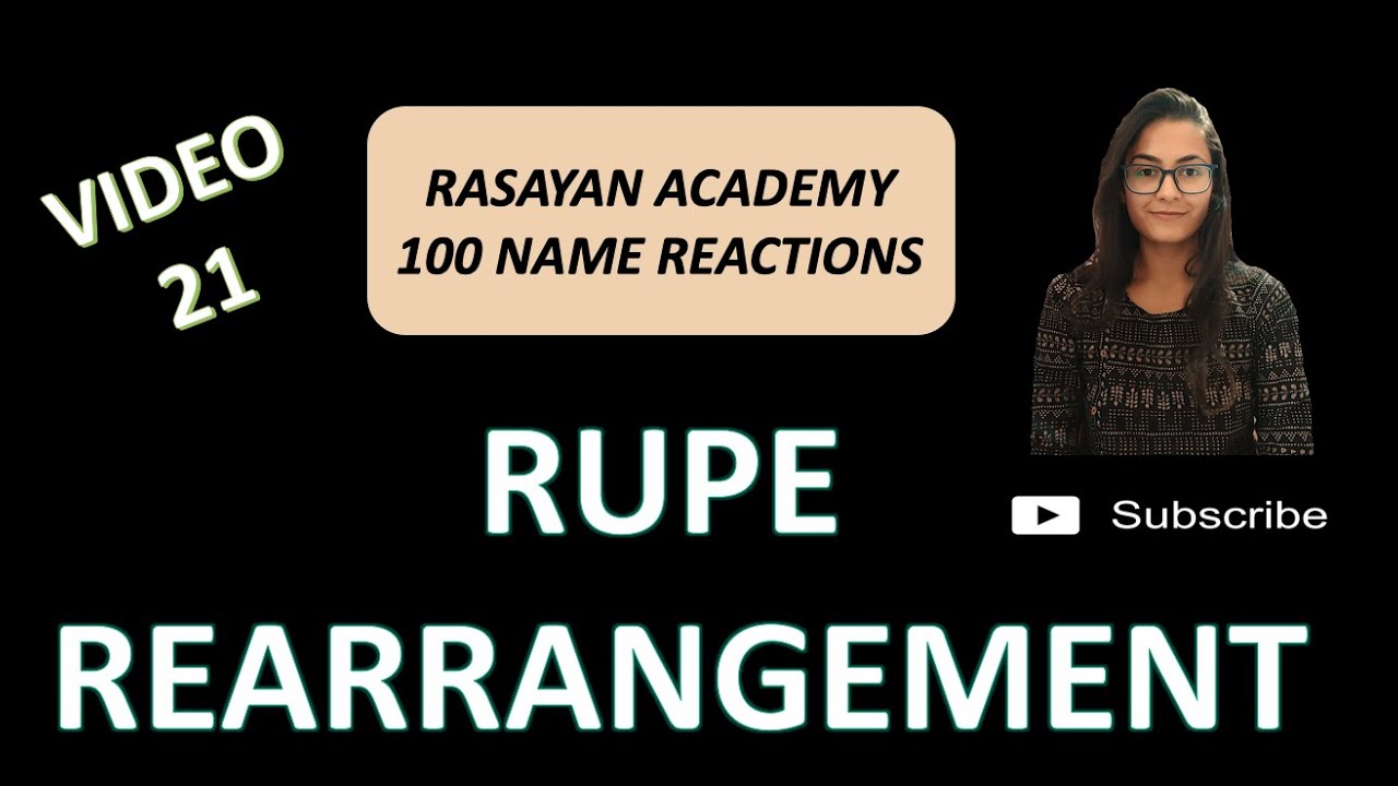 100 Name Reactions (021) - Rupe Rearrangement | Carbonyl Reaction | CSIR NET