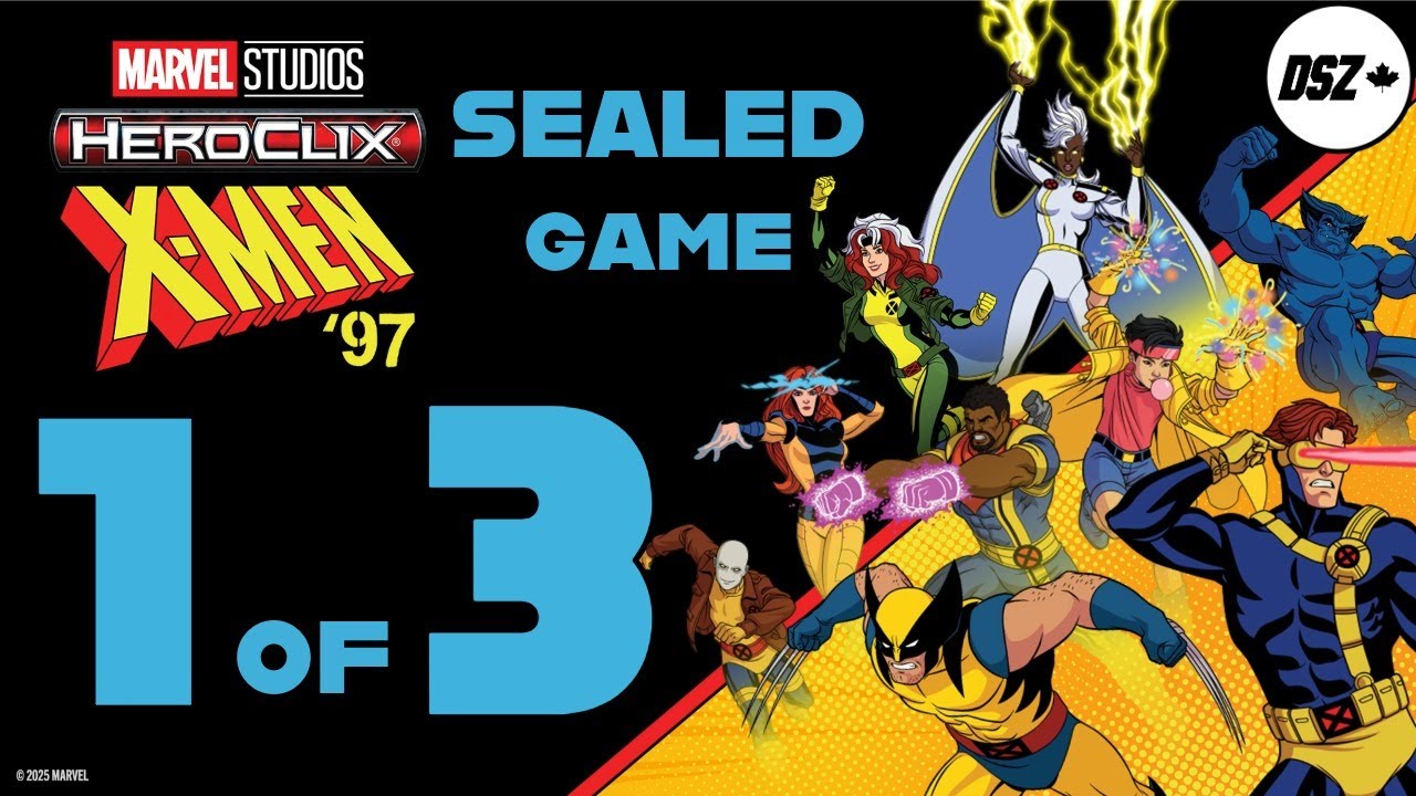 HeroClix X-Men '97 Sealed Игра 1 из 3 «Почему ты не Дино, чувак?»