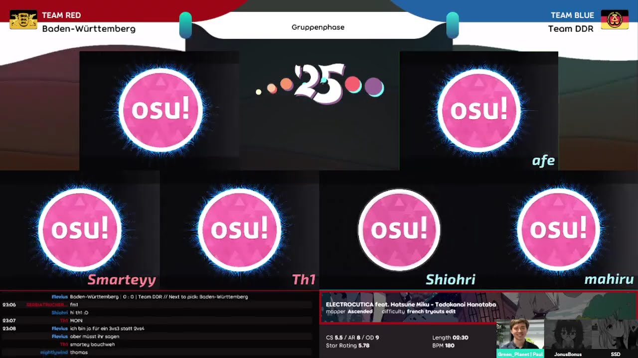 Bundesl&auml;nder Battle 2025- Gruppenphase: Baden-W&uuml;rttemberg vs Team DDR