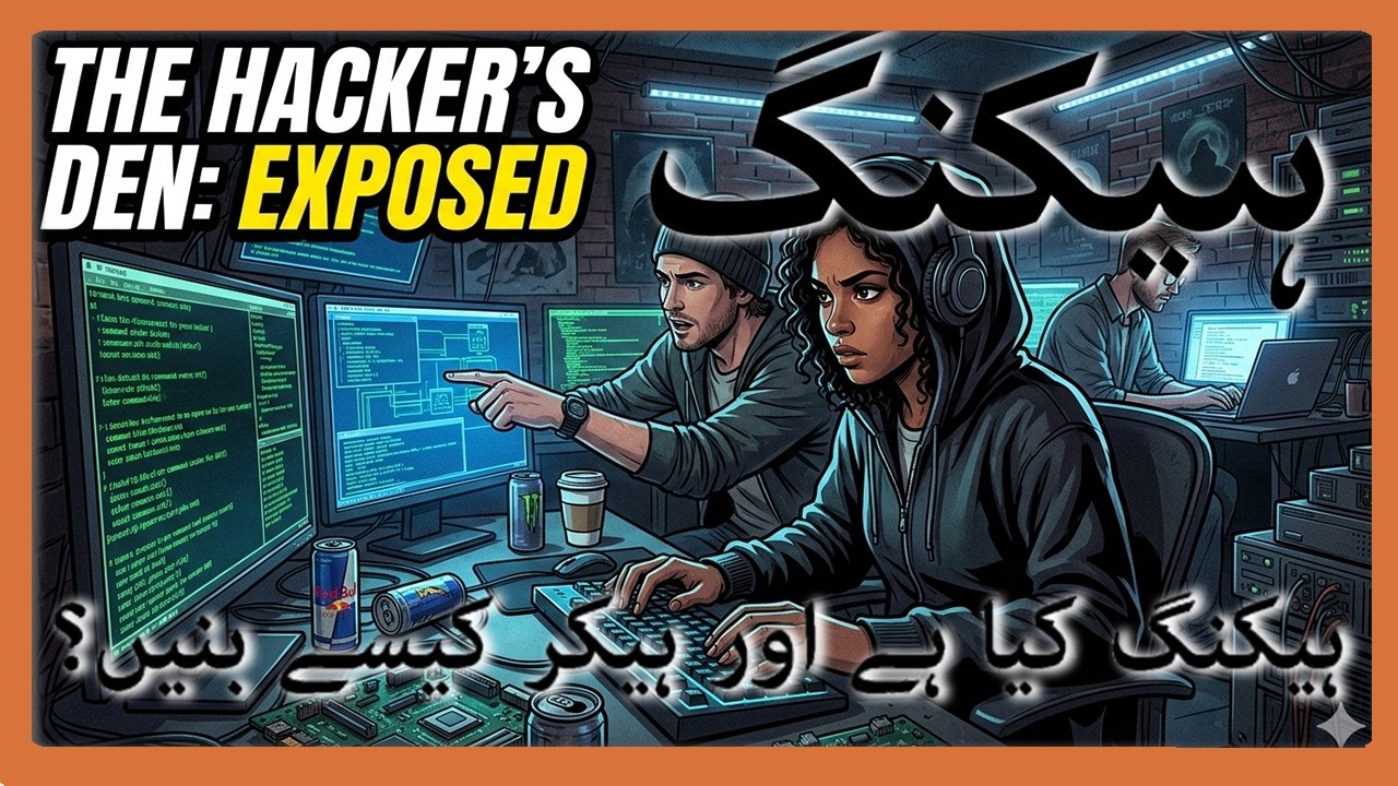 ہیکنگ کی حقیقت اور ہیکر مائنڈسیٹ  |  THE HACKER'S DEN: EXPOSED