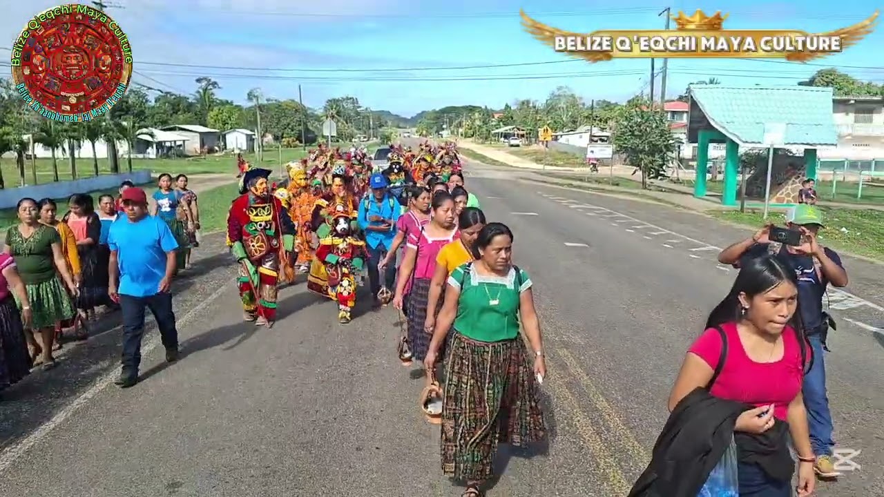 DEER DANCE IN ARMENIA VILLAGE GOING IN THE FIELD 