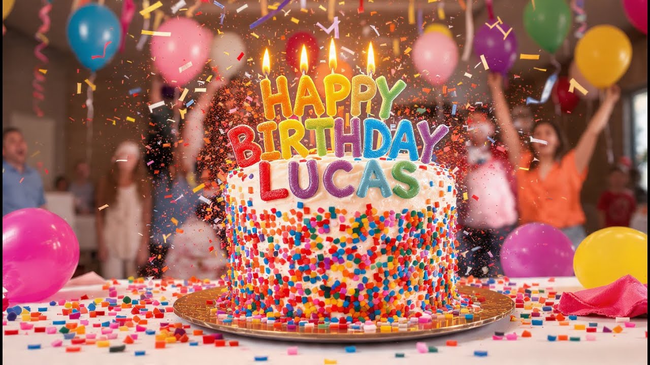 Lucas Happy Birthday Song | Wish You a Happy Birthday | Happy Birthday To You Lucas 🍰🎉