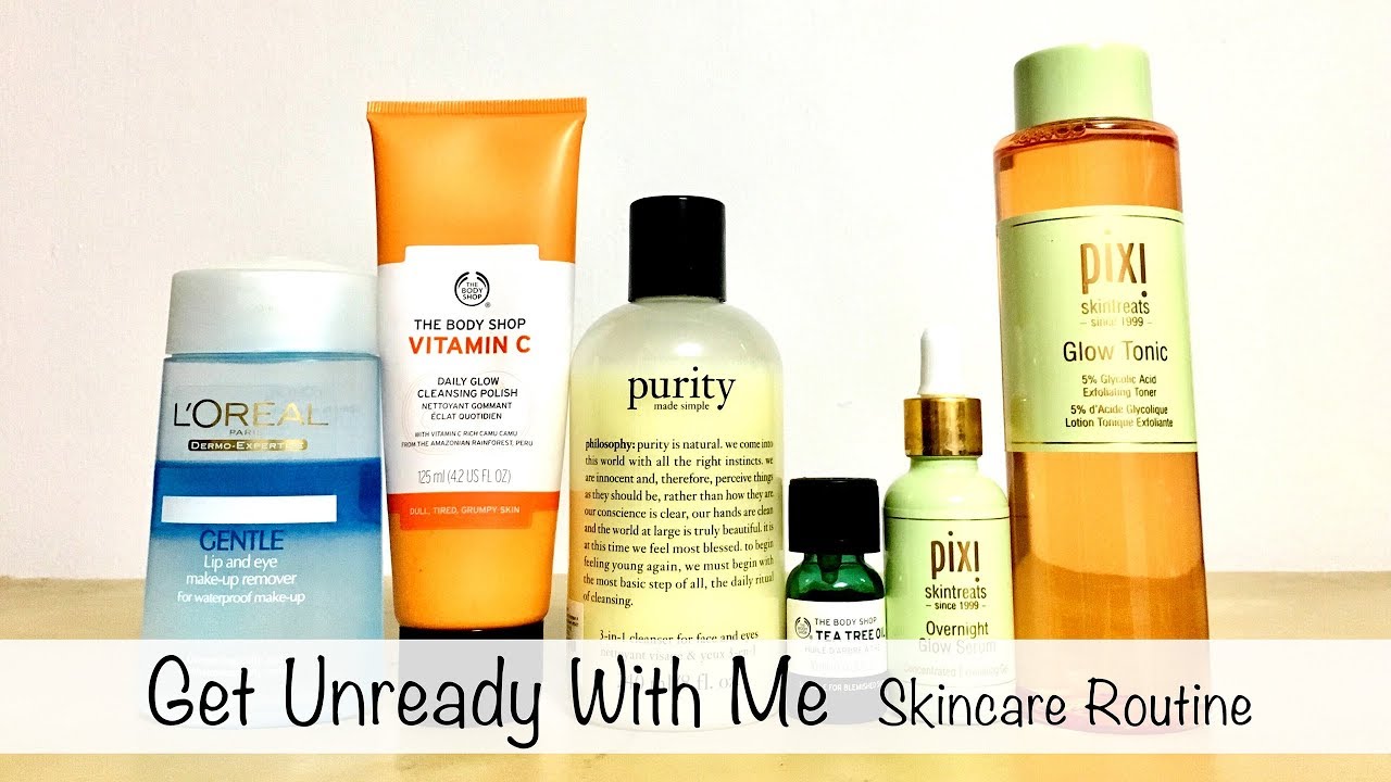 GET UNREADY WITH ME | No More Acne Skincare Routine