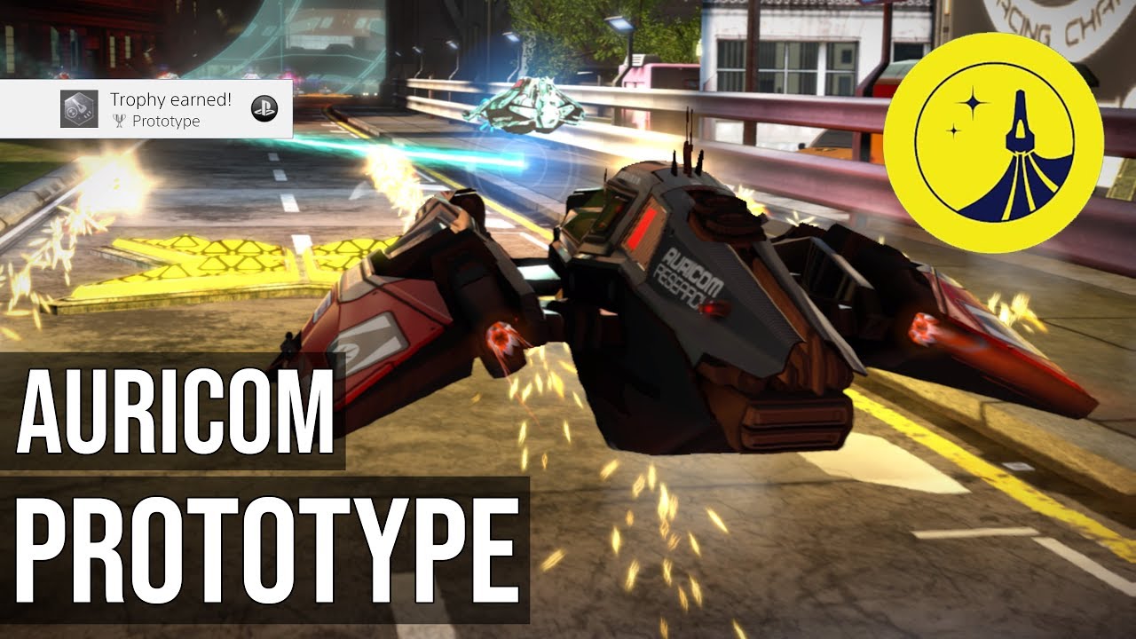 Prototype Trophy (Auricom Challenge ELITE PASS) - WipEout Omega Collection