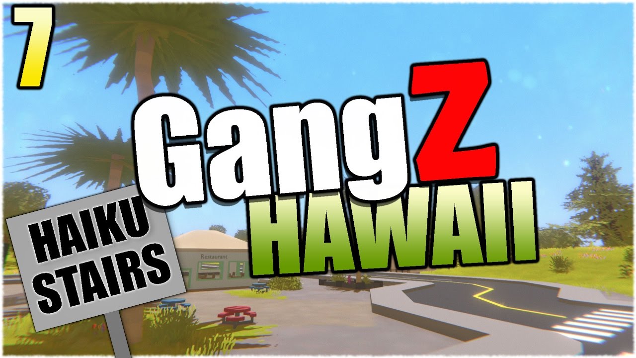 Unturned  Gameplay Hawaii Map GangZ: Haiku the Haiku Stairs