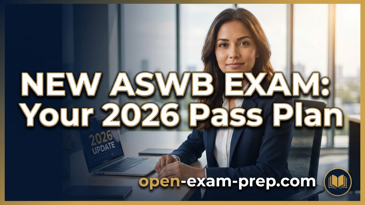 Изменения в экзамене ASWB 2026: ваш 8-недельный план подготовки к сдаче экзамена в новом формате.