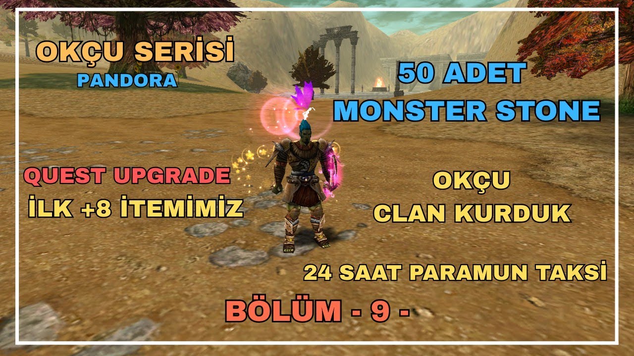 KNİGHT ONLİNE OKÇU SERİSİ - BÖLÜM 9 - 50 ADET MS GİRDİK - İLK +8 İTEMİMİZ- 24 SAAT PARAMUN TAKSİ