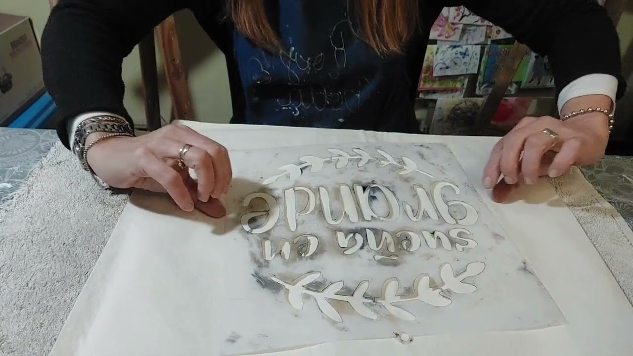 Como usar foil en tela Fácil y sencillo 🎨 💯 🤗