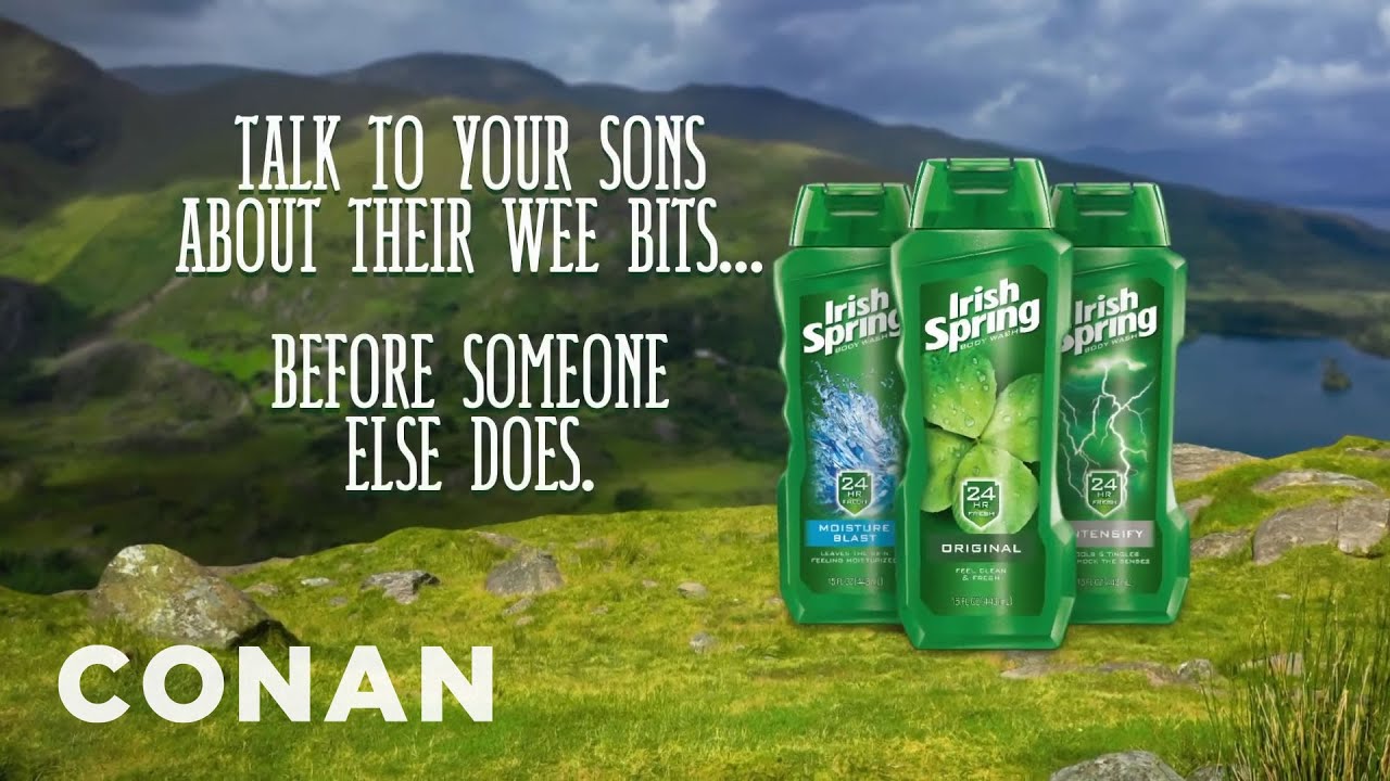 Irish Spring&rsquo;s Social Issue Ad | CONAN on TBS