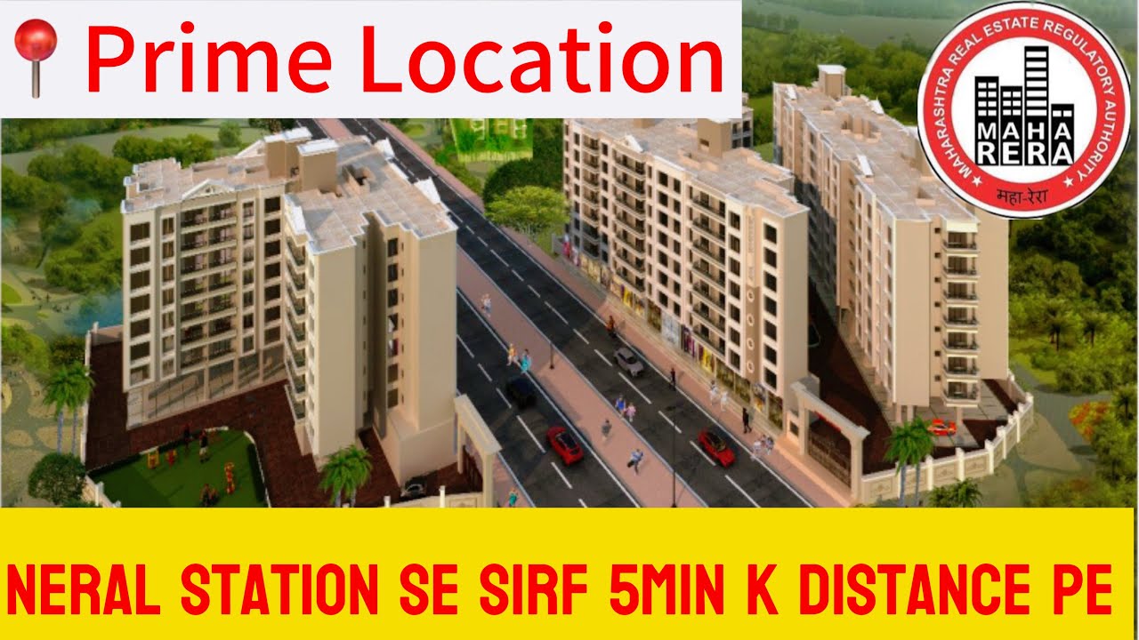 Flats for Sale || Only 5 Min From Neral Station || Prime Location || Budget Homes #neral #1bhk 
