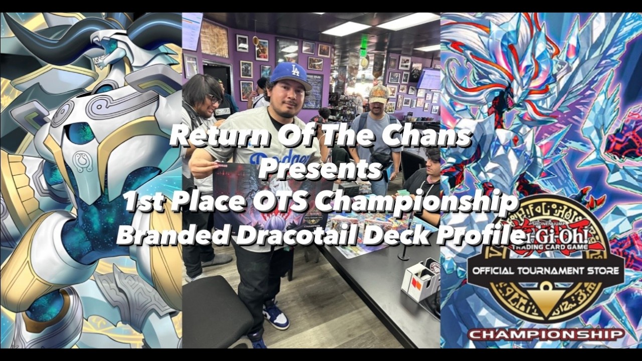 Yu-Gi-Oh! Team ROTC: 1st Place OTS Championship Branded Dracotail Deck Profile