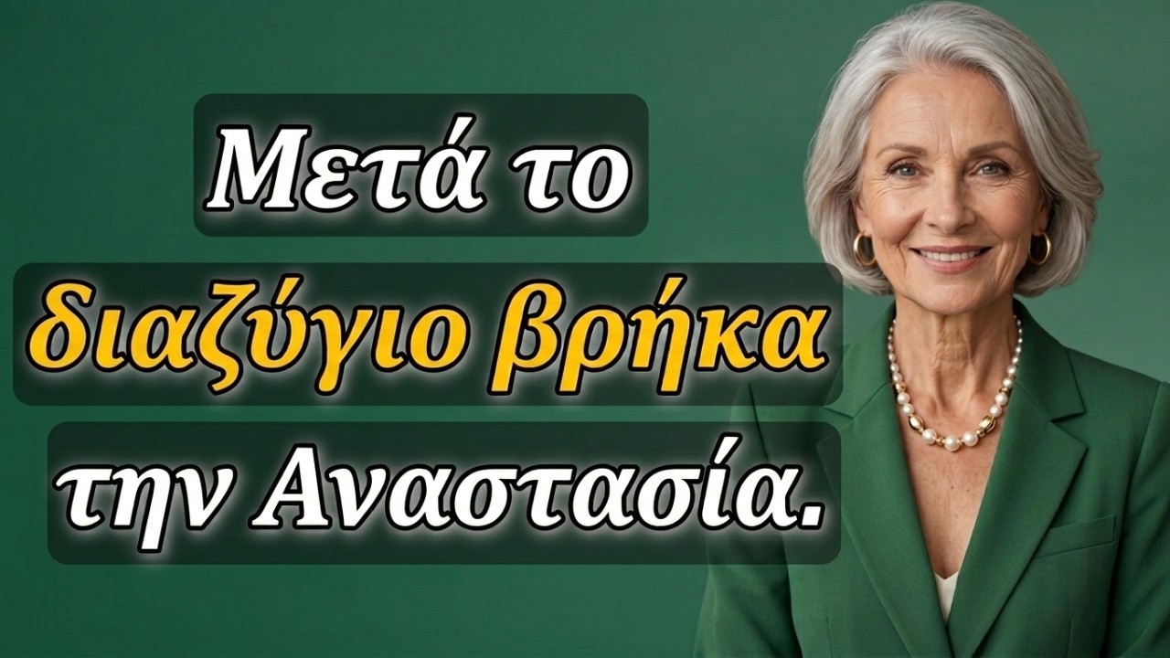 Είμαι η Αναστασία! Ναι, είμαι διαζευγμένη. Ζω σε ένα ήσυχο χωριό στην καρδιά της Πελοποννήσου.