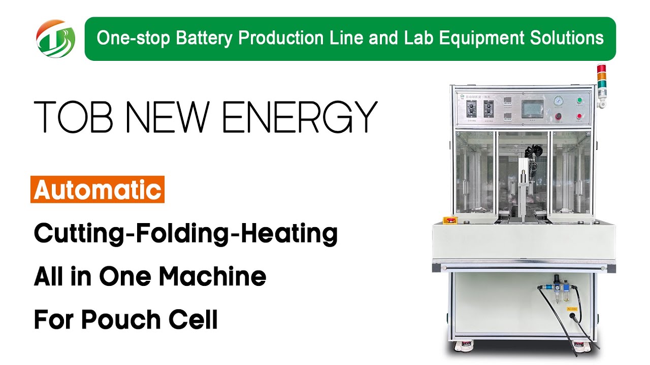 Automatic Cutting Folding Heating All in One Machine for Pouch Cell
