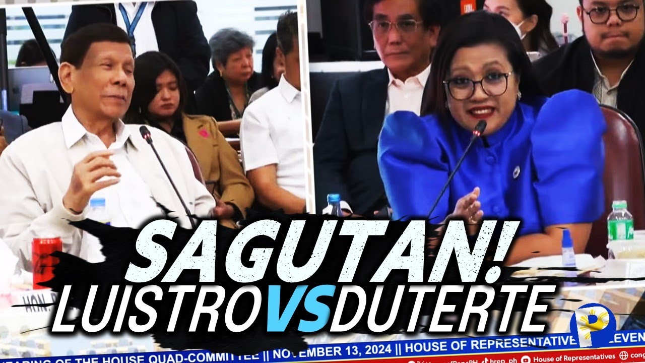 GINISA ni Jinky Luistro si dating Pangulong Duterte sa QuadCom hearing