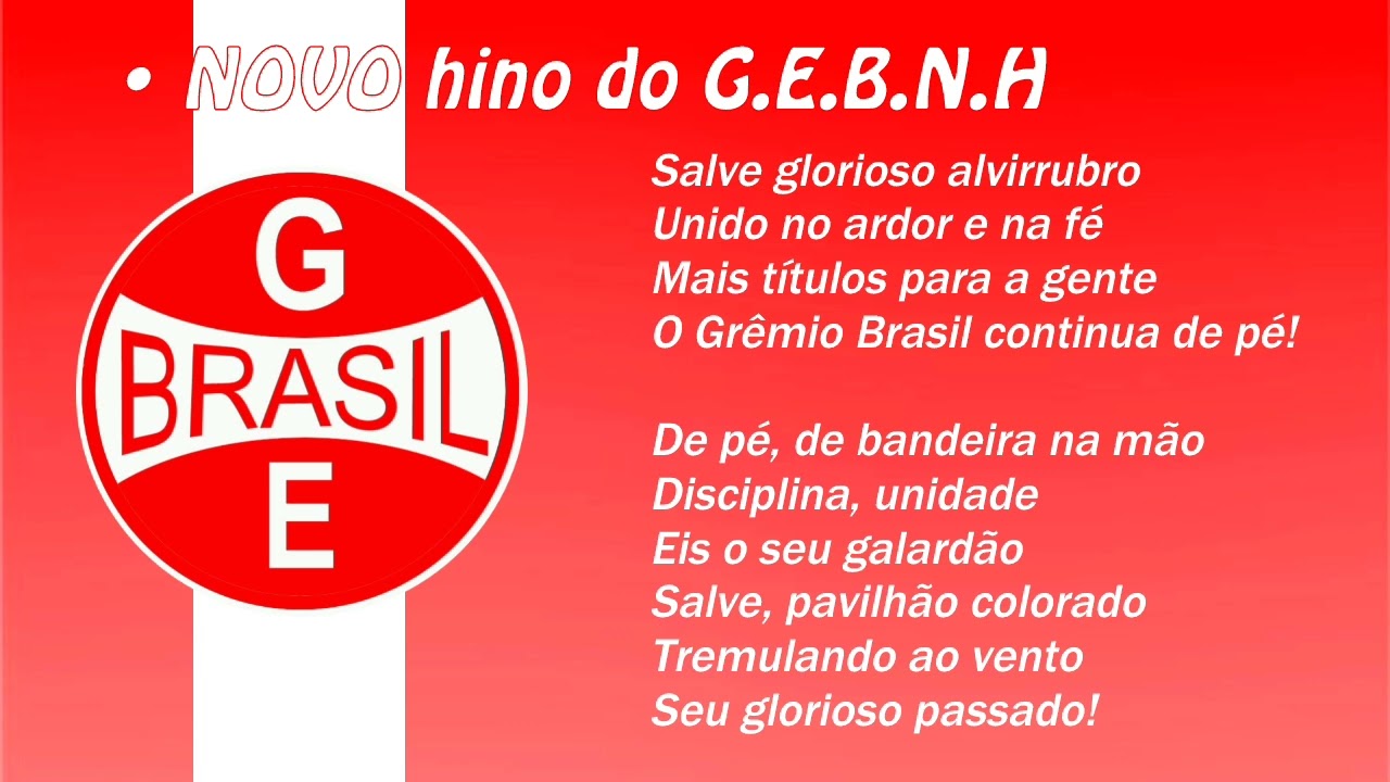 NOVO hino do G.E.B.N.H 