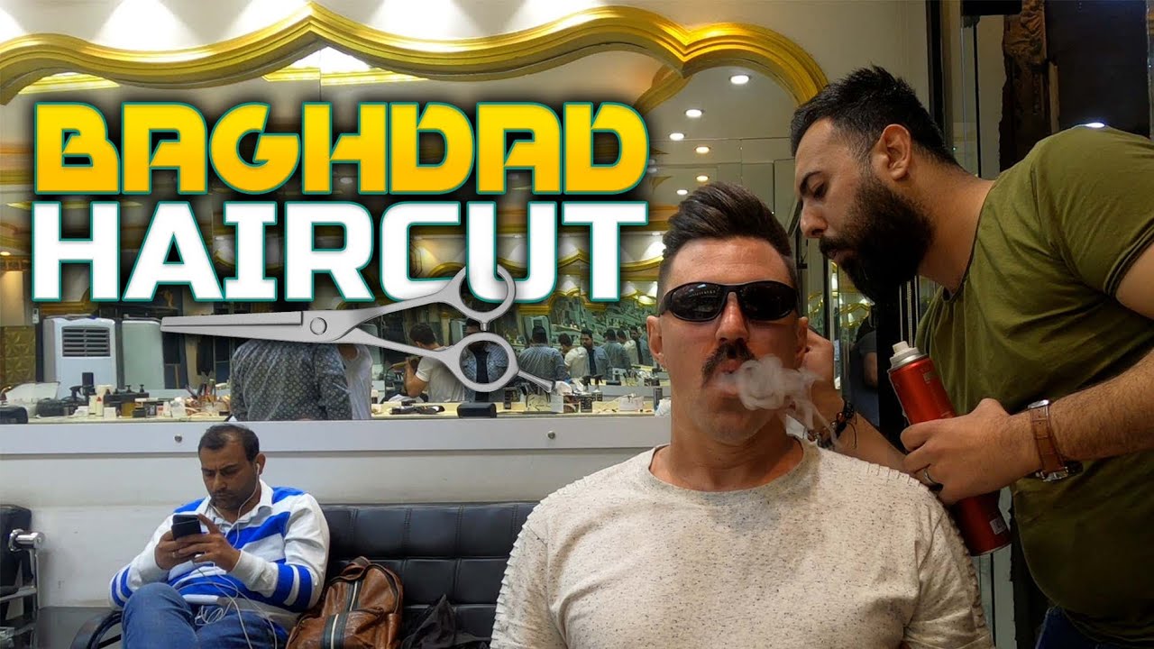 BAGHDAD BARBERSHOP (Best Haircut of my Life!)
