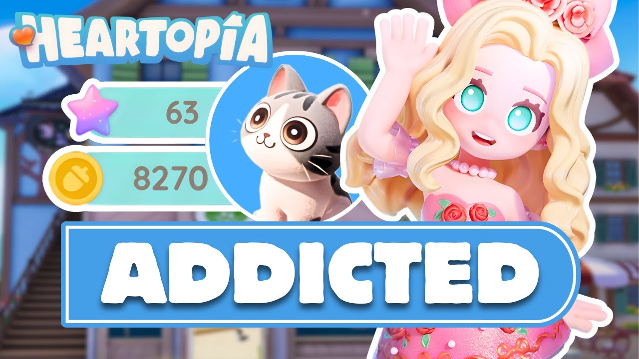 HELP!! I'M ADDICTED TO HEARTOPIA!! 😳 💕 | Cozy New Life Sim