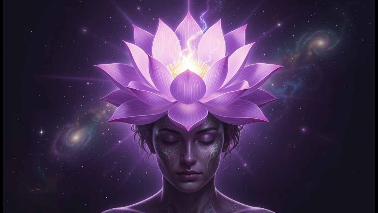 Crown Chakra Sahasrara Mediation Music | Schumann Harmonic