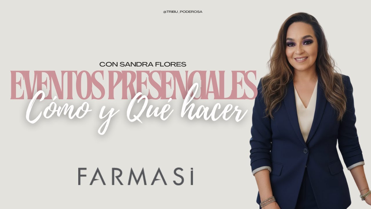 Eventos presenciales - Sandra Flores