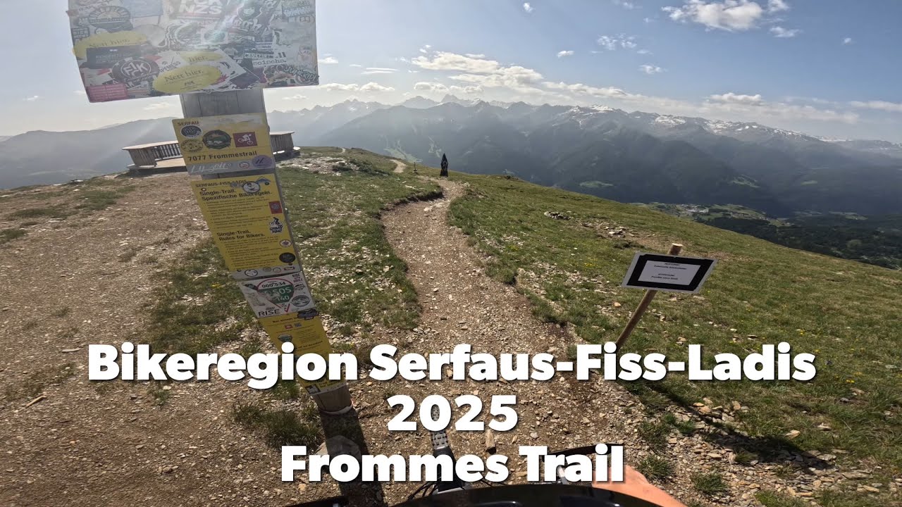 Bikeregion Serfaus-Fiss-Ladis 2025 | Frommestrail | GoPro POV Raw