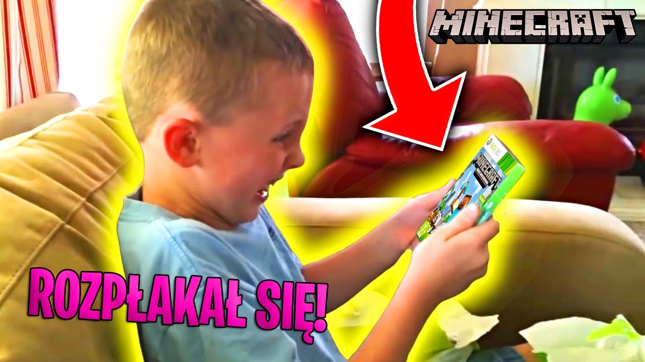 5 NAJŚMIESZNIEJSZYCH REAKCJI W MINECRAFT !!!
