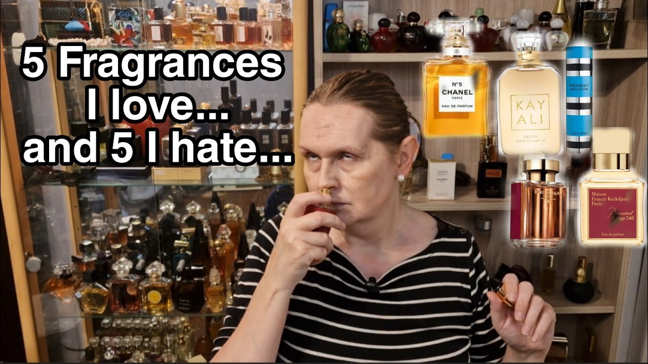5 Fragrances I love, and 5 Fragrances I hate | #tag #top10fragrances