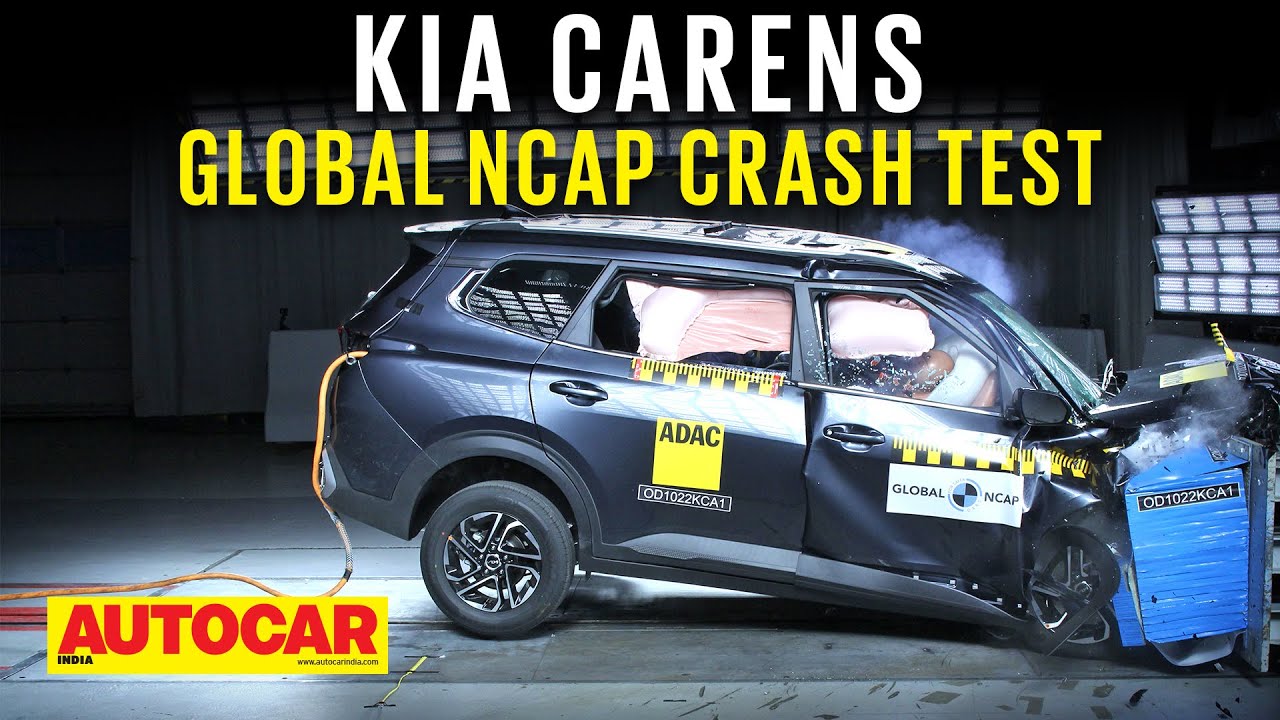Global NCAP Kia Carens crash test rating + Mahindra XUV700 Safe Choice award | Autocar India