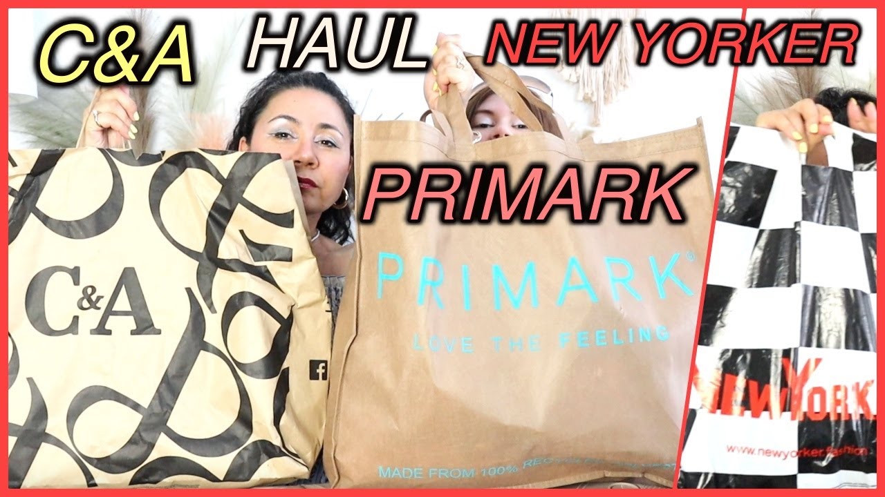 PRIMARK, C&A, NEW YORKER HAUL. #trending #fashion #shopping #primark #bijoux  #ootd #haul #одежда