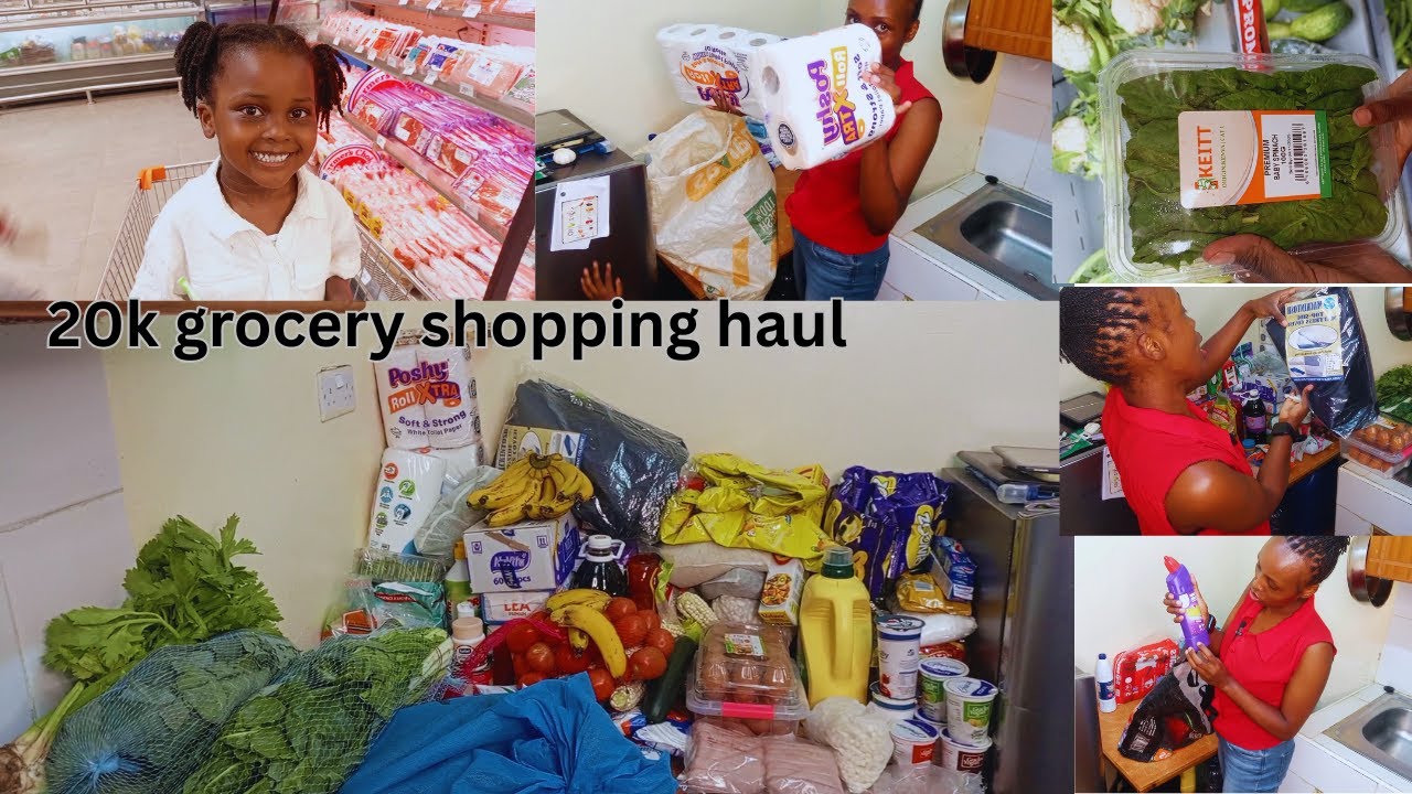 Я купил продуктов на 20 тысяч на ноябрь. Высокая стоимость жизни в Кении.