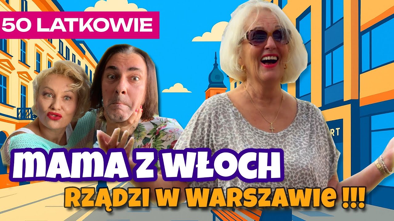Mama z Włoch na parkiecie! Warszawska przygoda Grażyny 🎉🇮🇹 Dojrzali Niedojrzali #25