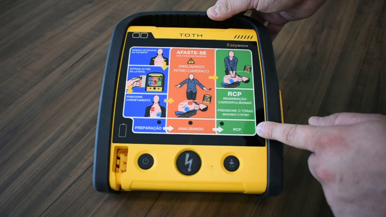 DESFIBRILADOR DEA EASYSHOCK - Preparação para Uso do Modelo 57000000