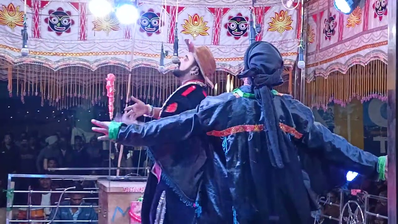Senapati And Comedian Jabardast Entry Scen Video Pandaripakhan Natak