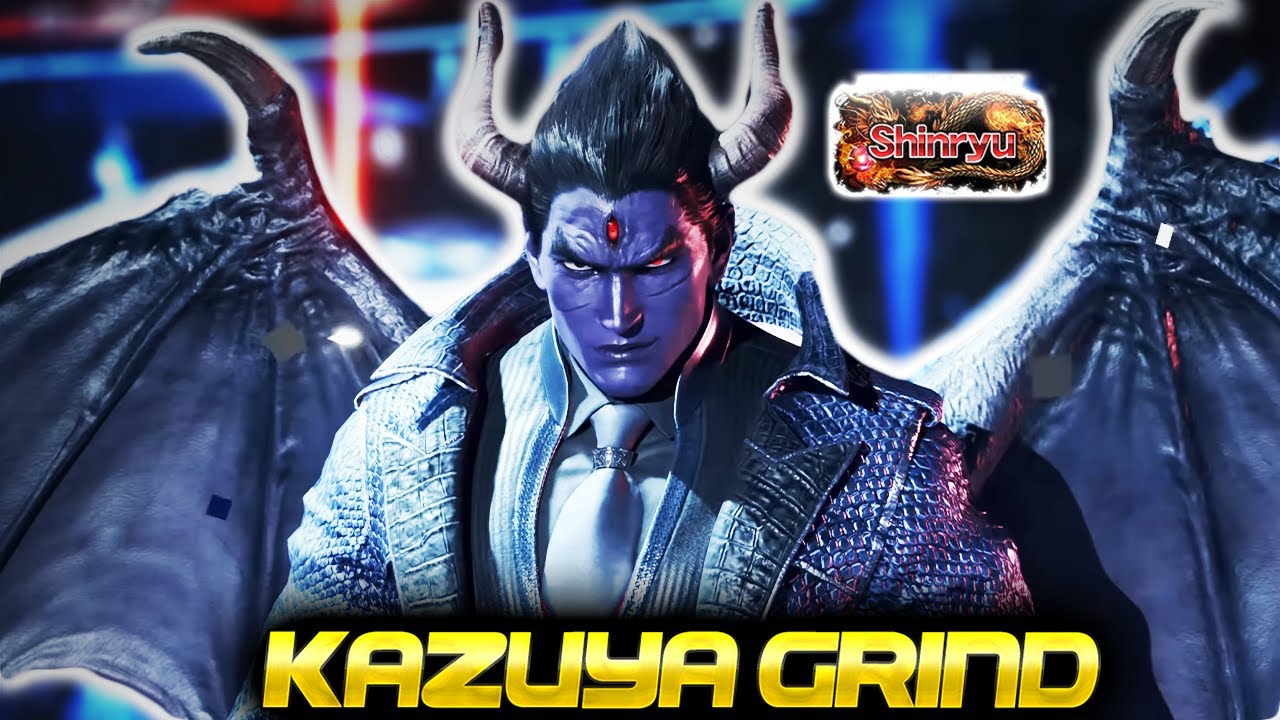 Kazuya Dominates Ranked... Shinryu Rank Finally Mine