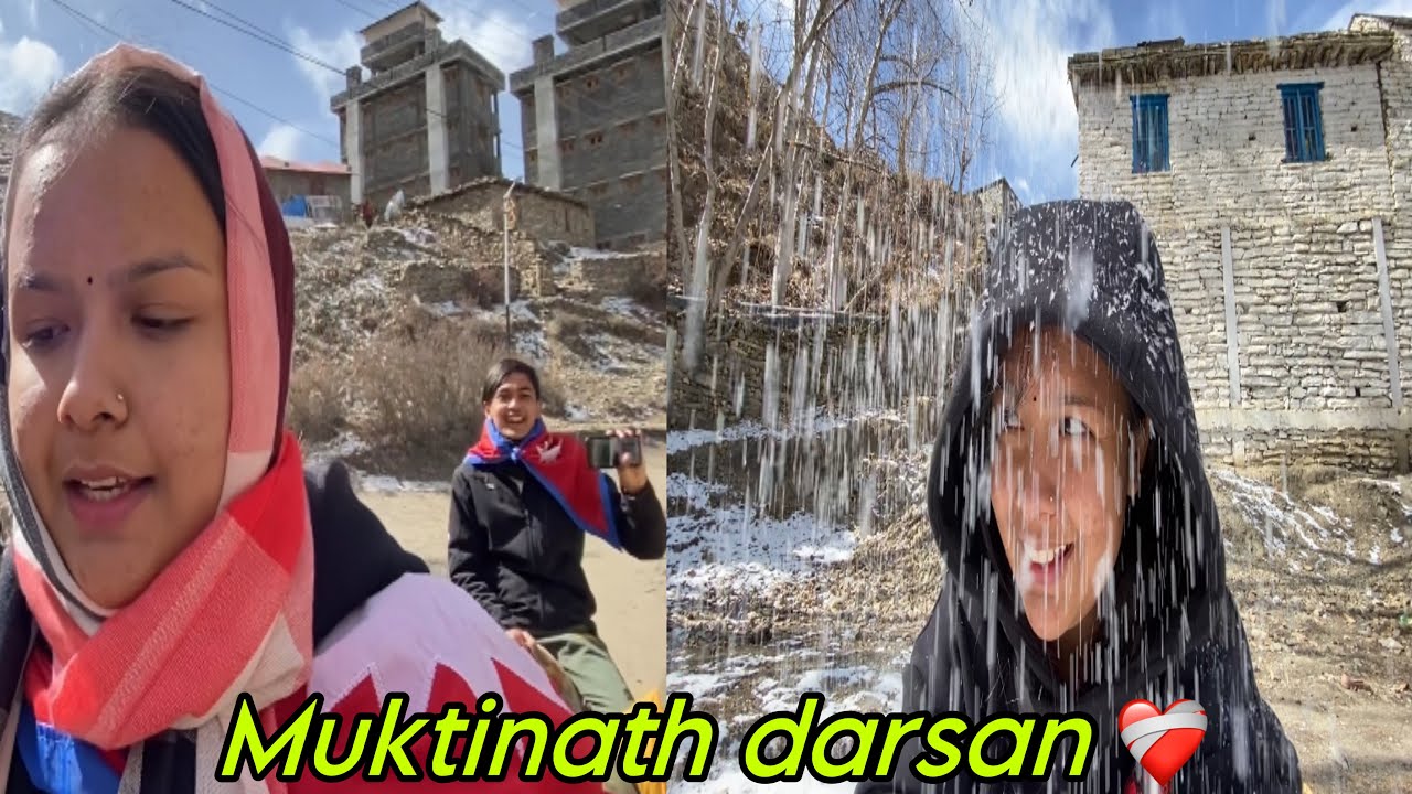 Muktinatha mandir Roshan sanga🥹 k vayota aajo aasto 🥹