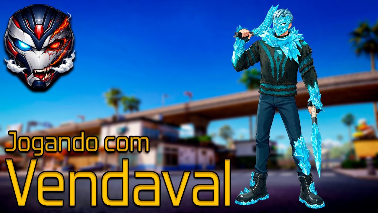 Jogando com a Skin Vendaval