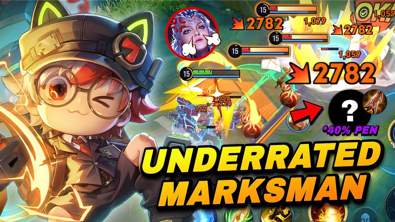 UNDERRATED MARKSMAN LUBAN 40% PENETRATION GIVING LUNA A HARD TIME | LUBAN BEST BUILD & ARCANA