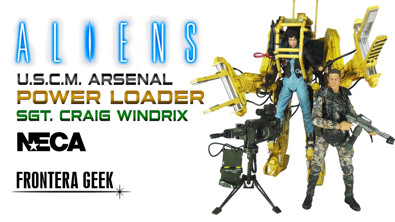NECA Aliens POWER LOADER P-5000 | UCSM Arsenal Set | Craig Windrix ➡ Review en Español | Unboxing