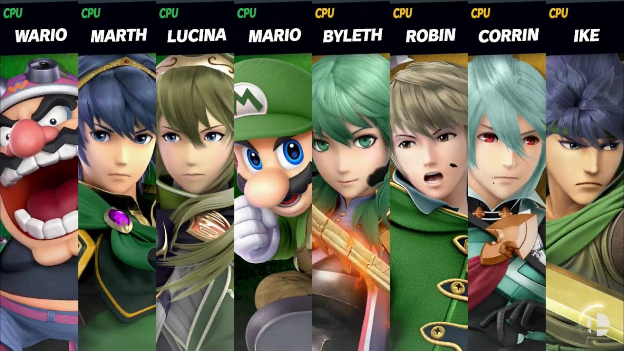 Super Smash Bros. Ultimate - Wario's hated FE fighters loses on St. Patrick's Day