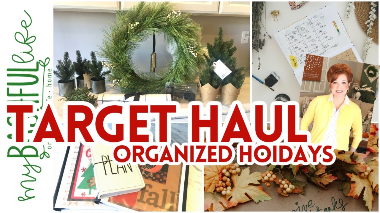 TARGET 🌲 HOLIDAY HAUL / Organized Holiday