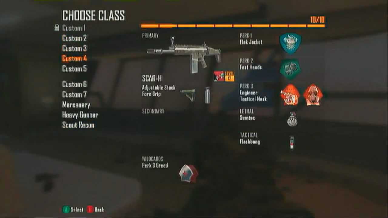 Black Ops 2 Glitch- 17 Custom Class Items Online