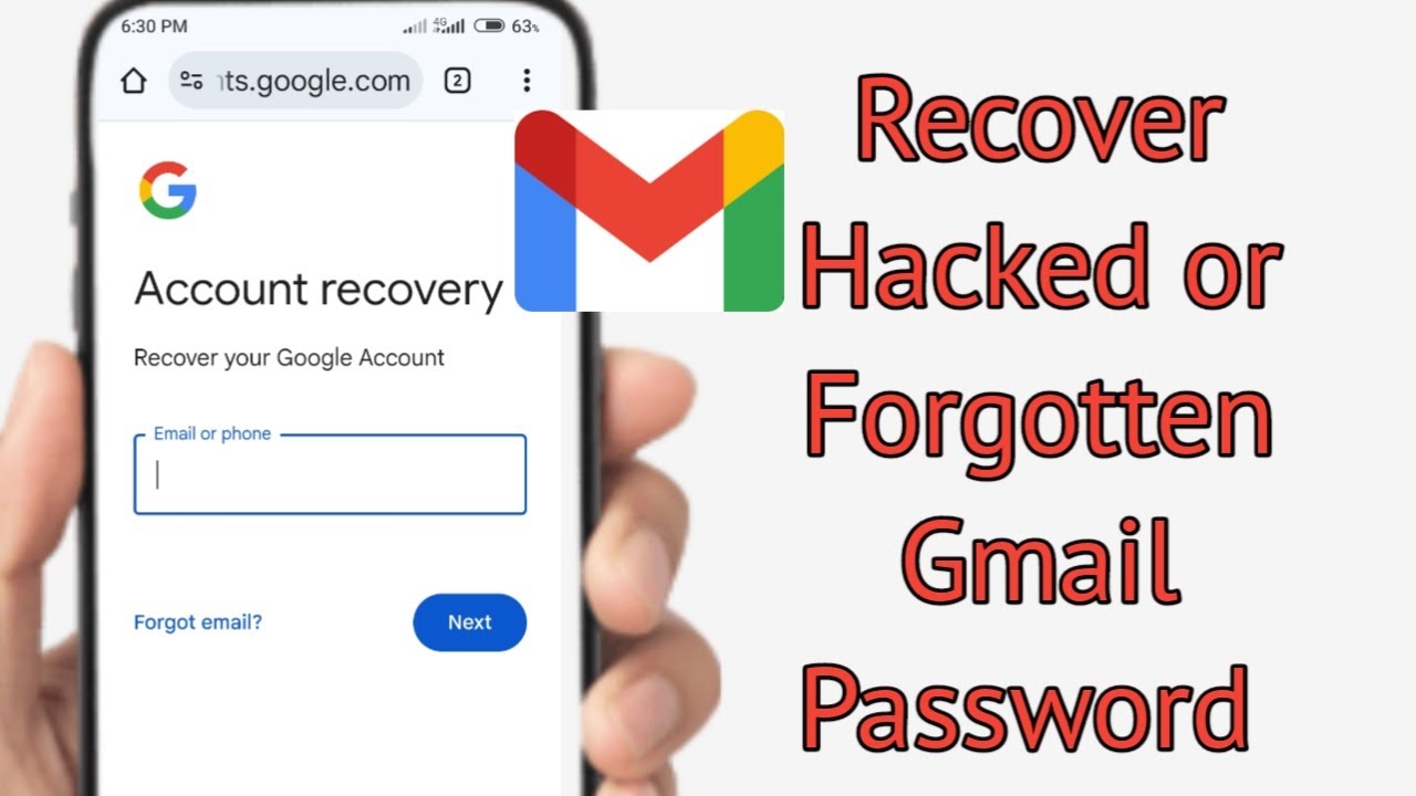 How to recover gmail account